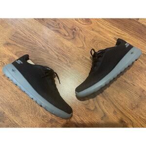 Skechers Go Walk Gen 5 Men's Lace-Up Walking Shoes Black Size 8 Comfort
